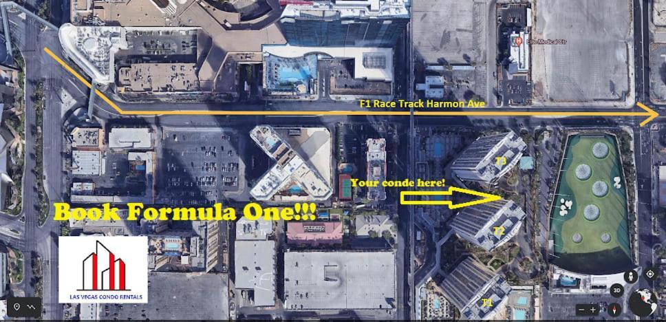 Mgm Signature-30-721 1Br2Ba F1 Strip View Balcony Las Vegas Luaran gambar
